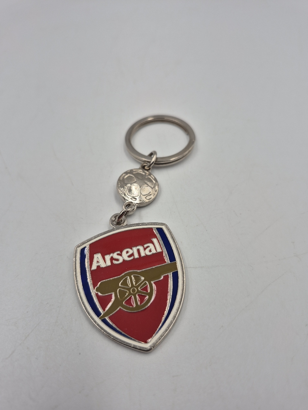 Arsenal Red Crest Keychain. Champions League.